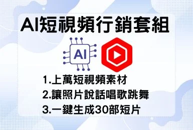 AI短視頻行銷套組
